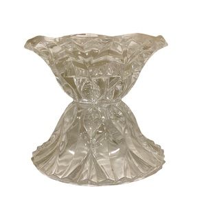 NWOT Cristal D’Arques France Double Sided Crystal Candle Holder